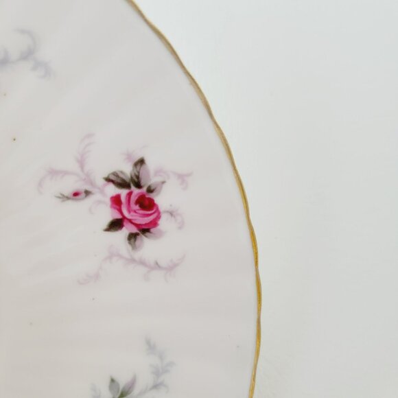 Vintage Princess House Teacup & Saucer, 2 Sets, Windsor Rose, Shabby Chic Floral - Picture 12 of 15